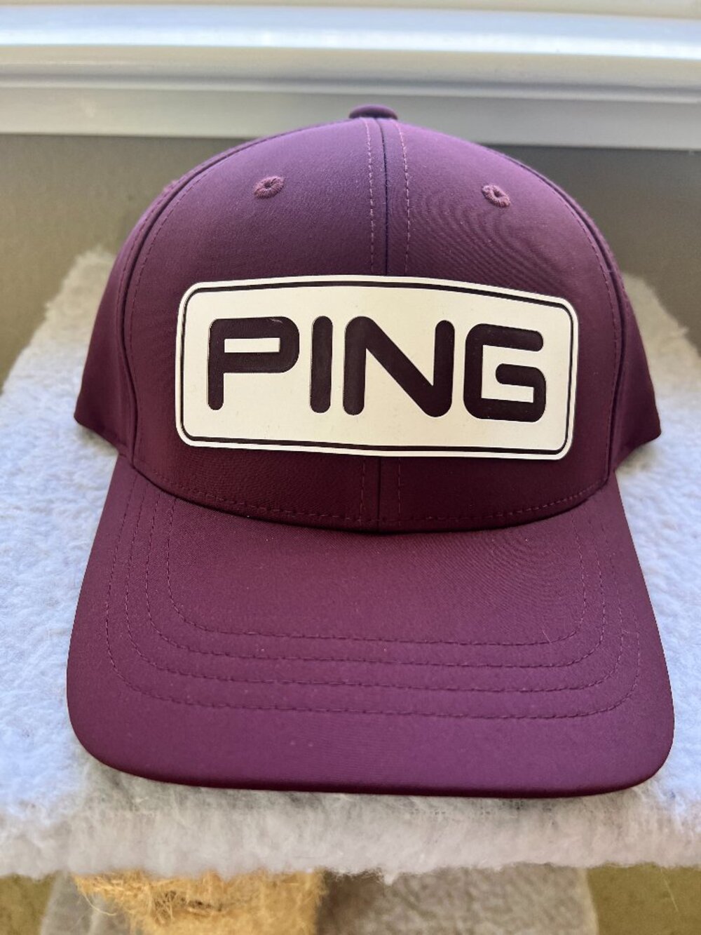Maroon Ping Hat
